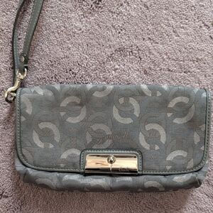 Coach Gray Patterned Women's Bag